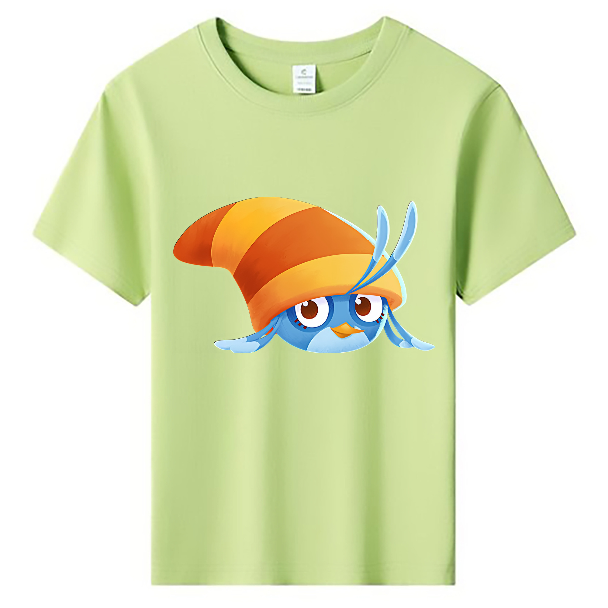 （画像用） Angry Birds アングリーバード 綿100％キッズTシャツ（フロントプリント）